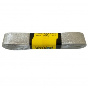 GROGREN KURDELE 2 cm x 10 mt - GÜMÜŞ